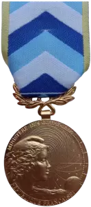 Medaille honneur engagement ultramarin